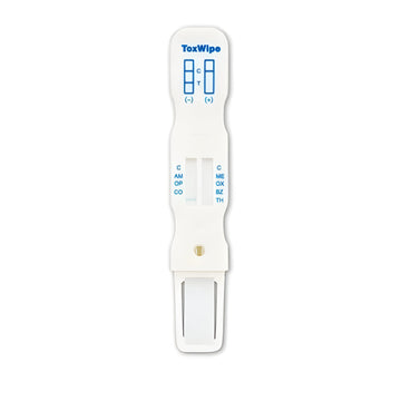 ToxWipe 7 Oral Saliva Fluid Drug Screen Device (THC, AMP, MET, COC, OPI, OXY, BZO)