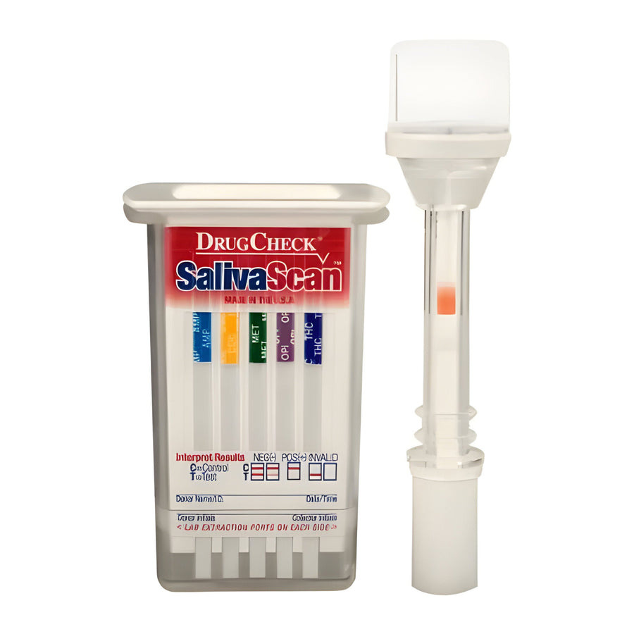 DrugCheck SalivaScan Oral Fluid Drug Test (6 Drugs)