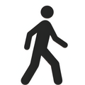 Pedestrian Crossing Stencil 1.75 kg 1.5 mm Poly