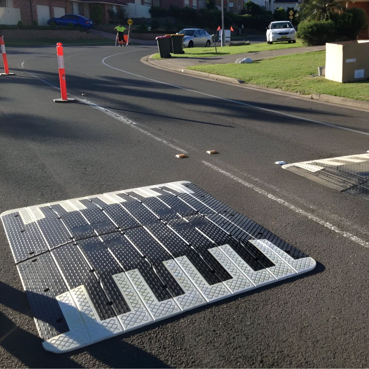 Rubber Speed Cushions Ends - 400mm