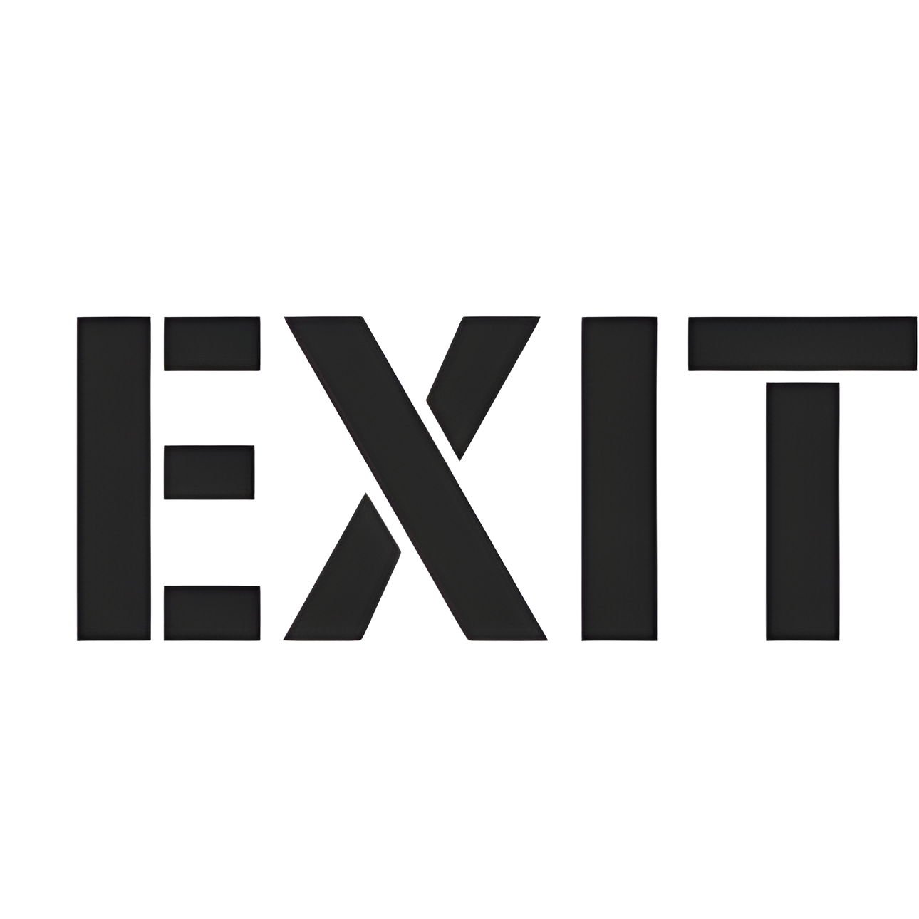 Exit Stencil 1.75 kg 1.5 mm Poly