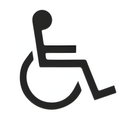 Disabled Parking Stencil 3.5 kg 1.5 mm Poly