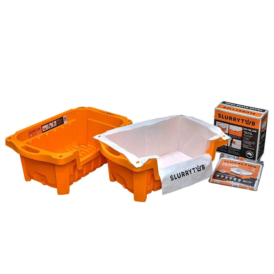 SLURRYTUB Portable Filter System Kit (Tub & 1x Filter 6 Pack)