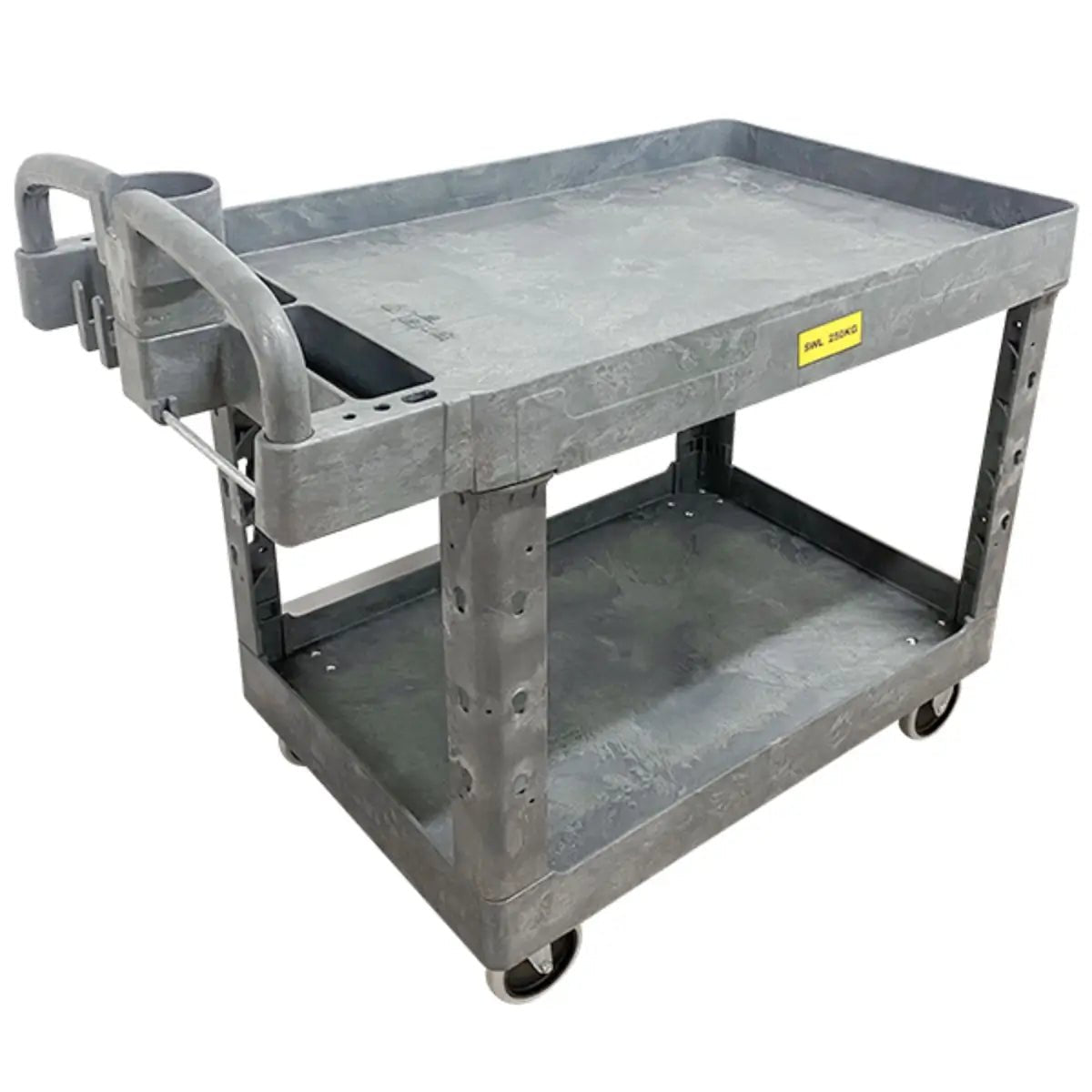250kg 2 Shelf Stock Picker Trolley