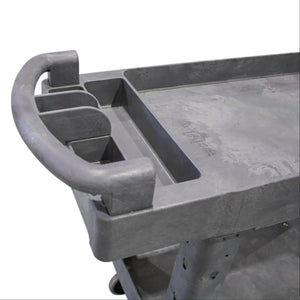 250kg 2 Shelf Stock Picker Trolley - Material Handling