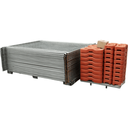 Construction Temporary Fence 200m Combo 999 kg
