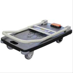 Commander 800 x 430mm Platform Trolley with Foot Operated Brake - Material Handling