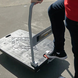 Commander 800 x 430mm Platform Trolley with Foot Operated Brake