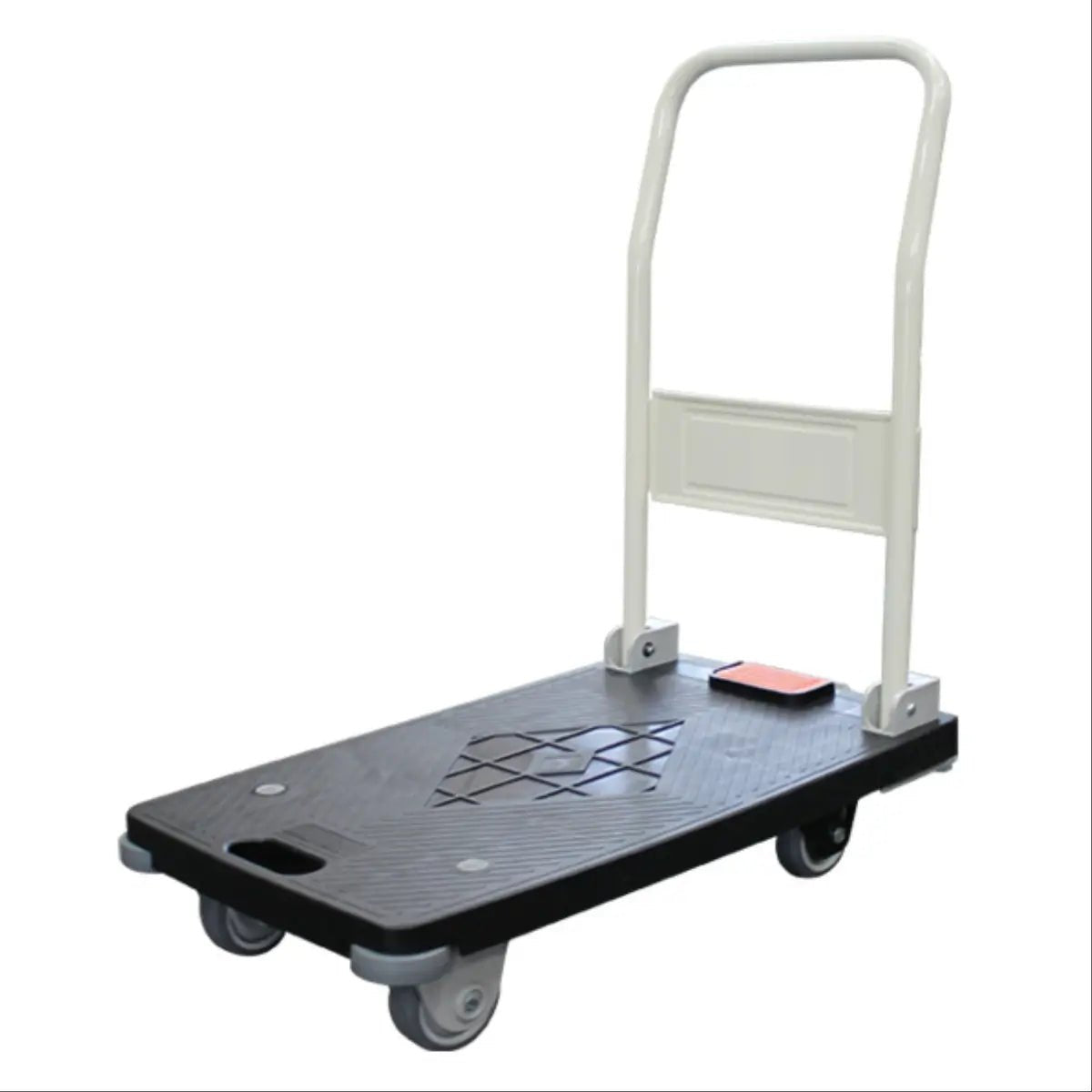 Commander 800 x 430mm Platform Trolley with Foot Operated Brake