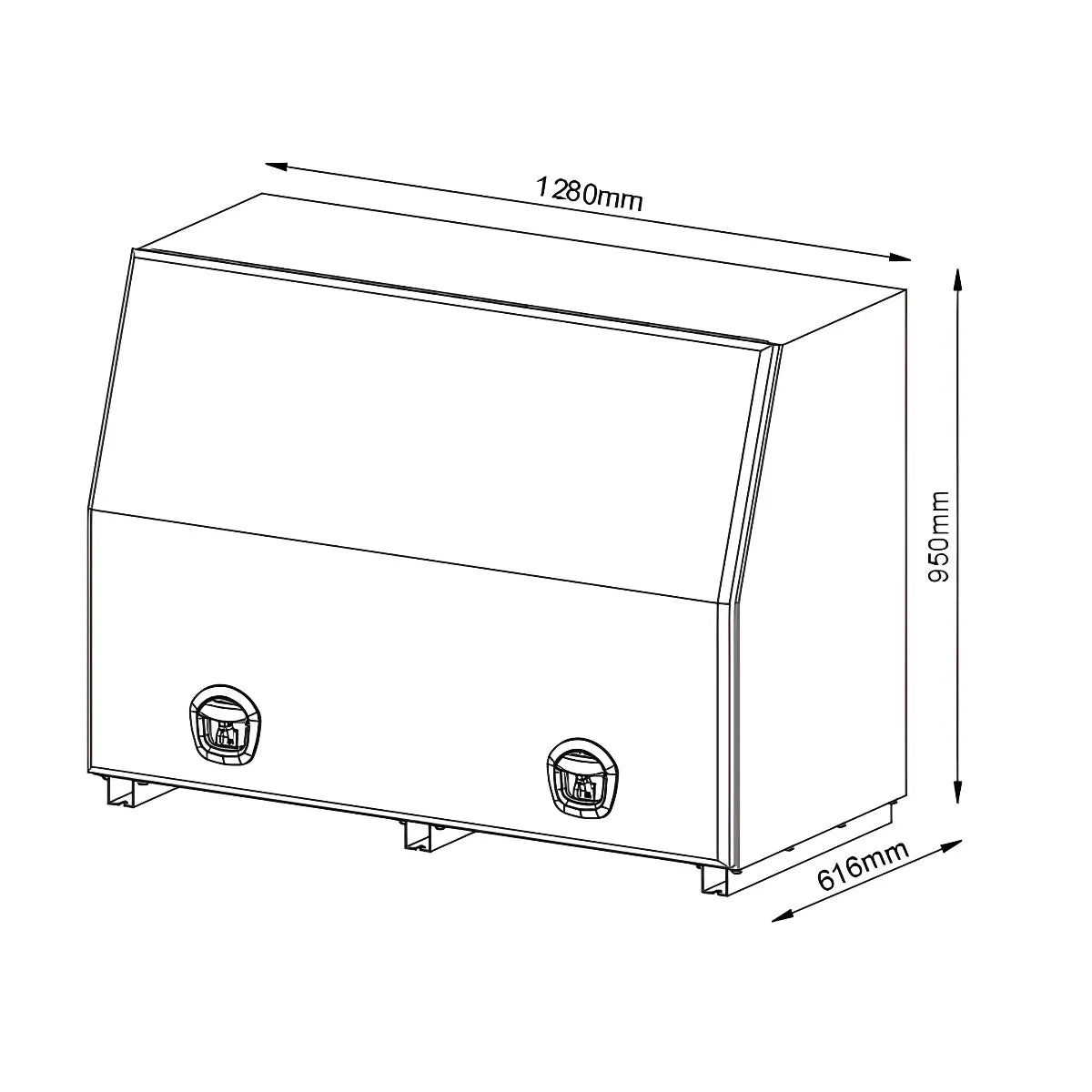 950H Series – Steel 8 Drawer Minebox