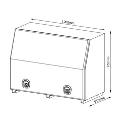 950H Series – Steel 8 Drawer Minebox