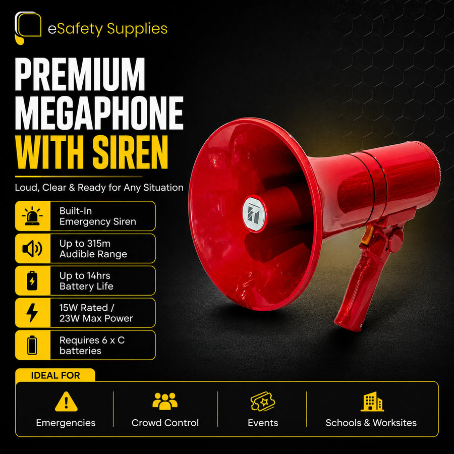 Premium Megaphone with Siren