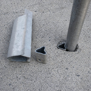 V lock Post Socket & Wedge Kit - Brackets & Wedges