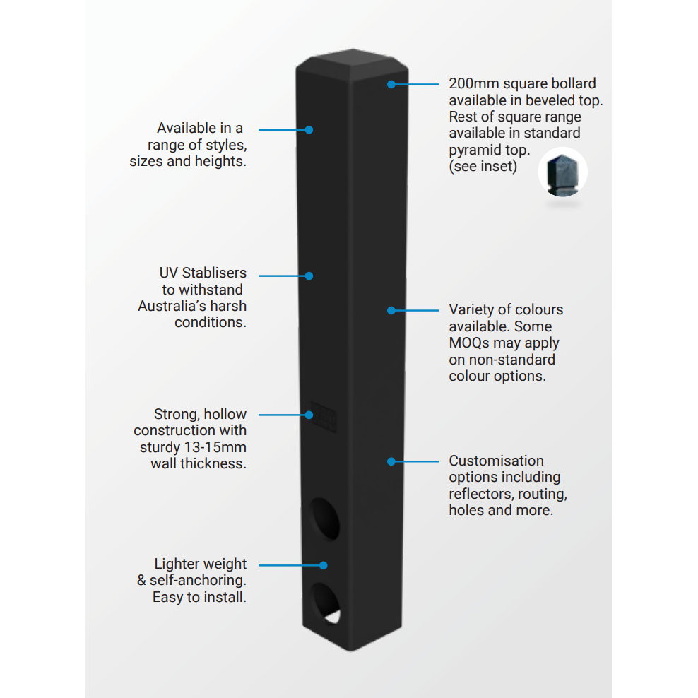 Replas Brolga Bollard