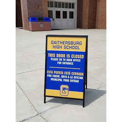 Weather Proof A Frame Sign - 900x600