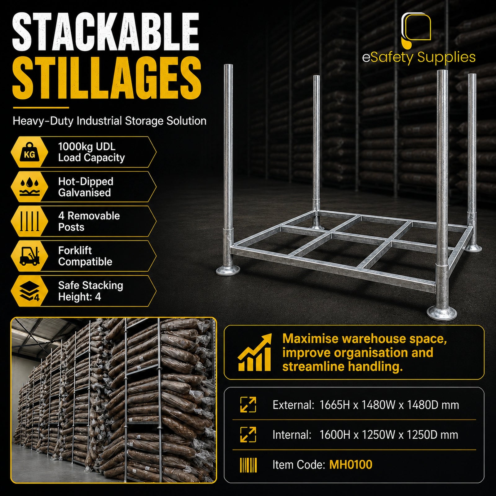 Stackable Stillages - Heavy Duty