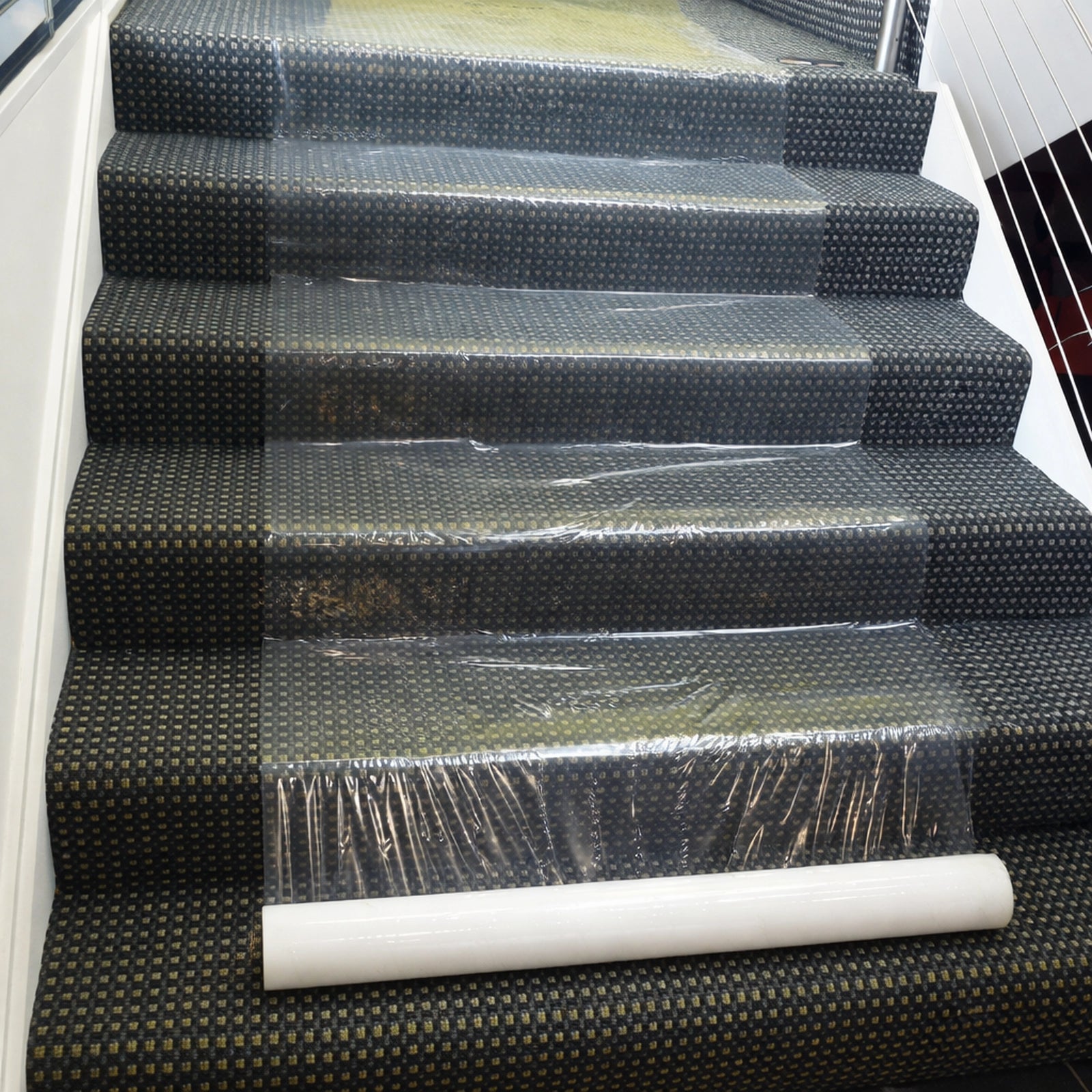 Sticky Back Protection for Carpet – 1000mm Wide x 100mtr Roll