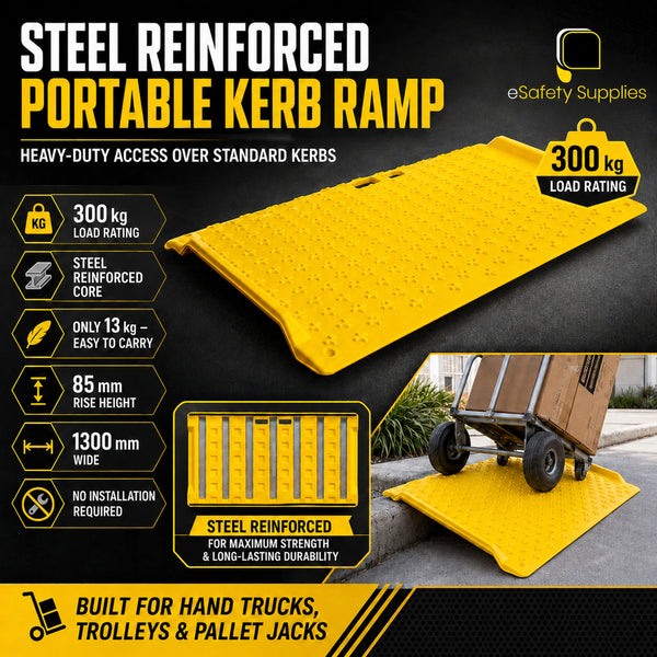 Steel Reinforced Portable Kerb Ramp