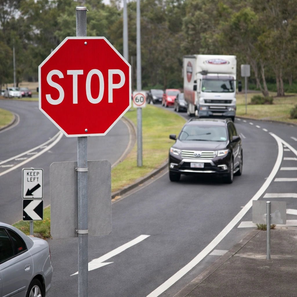 Stop Sign Sa Stop Sign 600x600mm R1-1A - High-Quality Traffic Safety Sign – eSafety ...