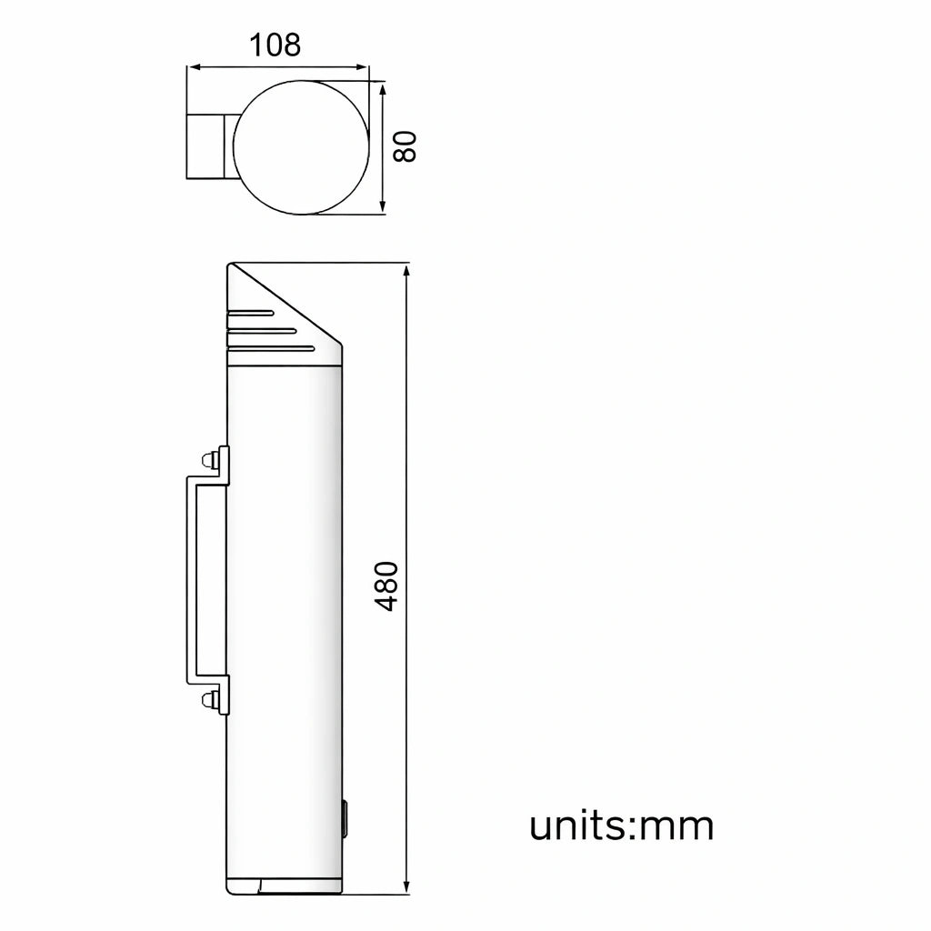 Eco Premium - Wall Mounted Cigarette Bin 1.75 kg