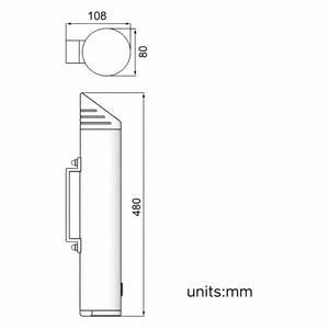 Eco Premium - Wall Mounted Cigarette Bin - Litter Bins