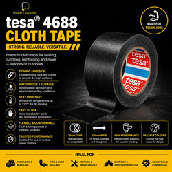 48mm x 25m tesa® 4688 polyethylene-coated cloth tape.