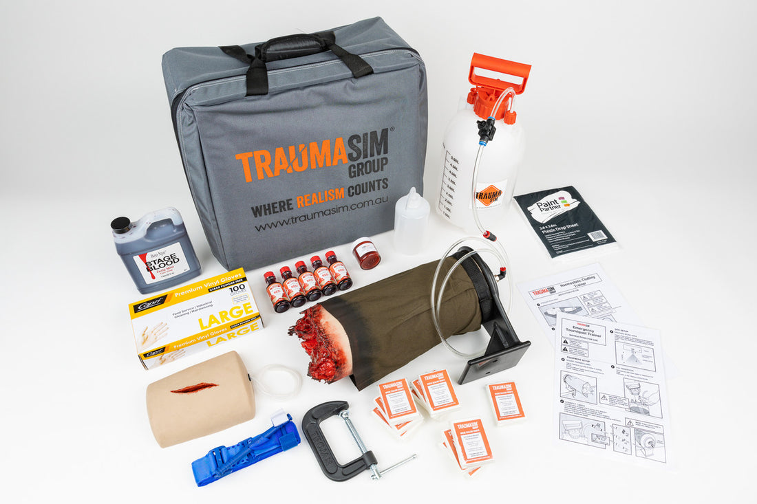 TRAUMASIM Bleed Control Trainer Kit - Leg