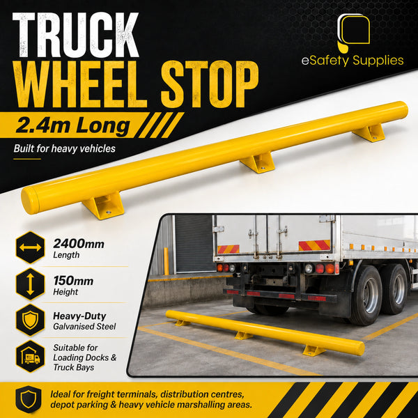 Truck Wheel Stop - 2.4m Long