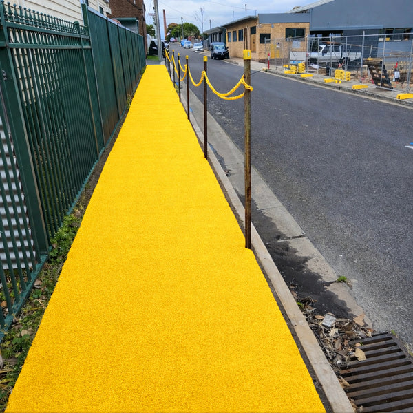 Construction Site Mat – Yellow - 1.2m x 10m