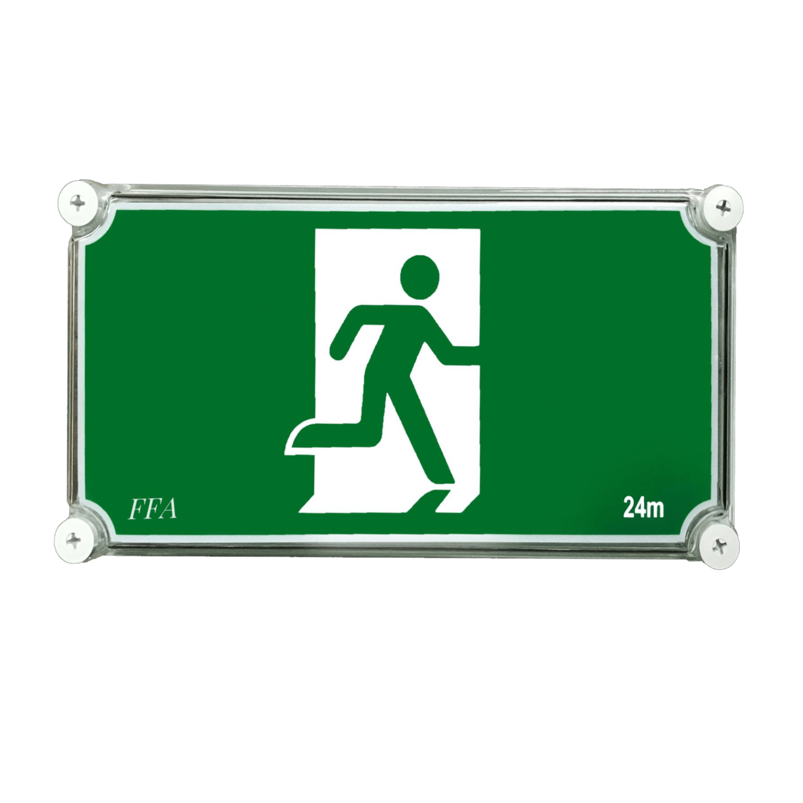 LED Waterproof Exit Light 4W Wall Mount (Lithium Battery) 3.5 kg