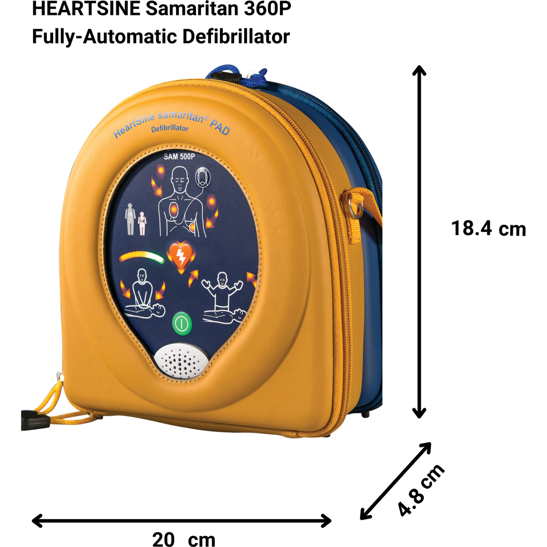 HEARTSINE Samaritan 360P Fully-Automatic Defibrillator 6.125 kg