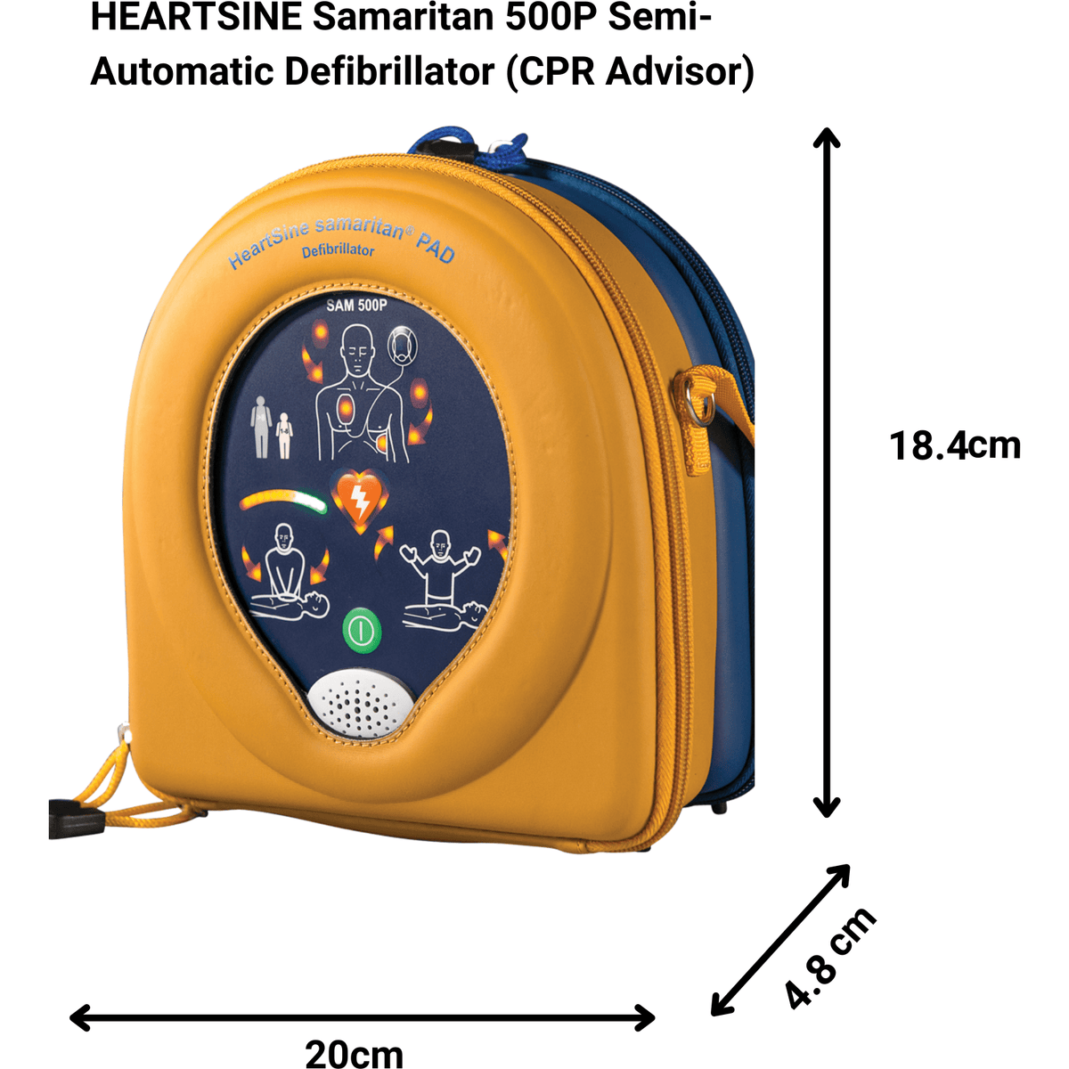 HEARTSINE Samaritan 500P Semi-Automatic Defibrillator (CPR Advisor)
