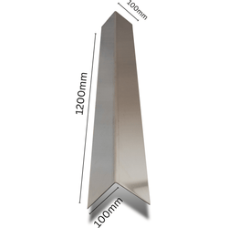 Corner Guard Stainless Steel - 100mm