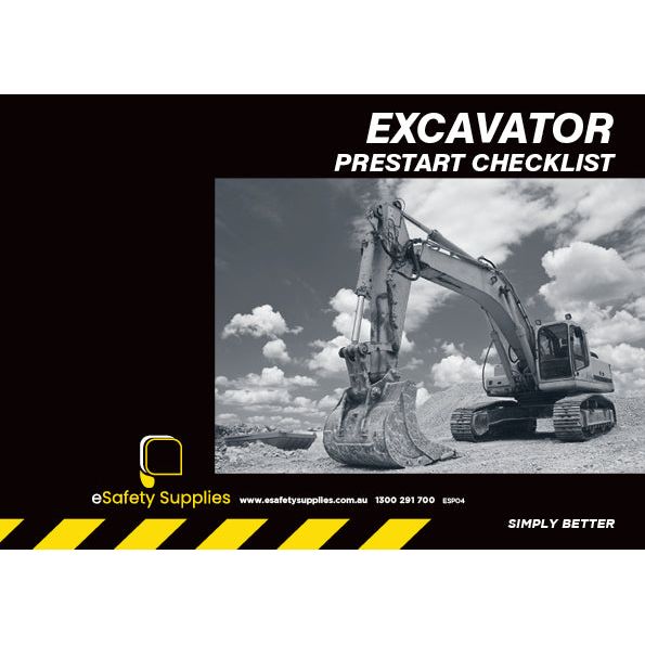 11805_TUFFA_Esafety Excavator Prestart A5 Cover
