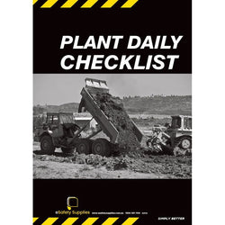 Daily Plant Checklist Books 1.75 kg