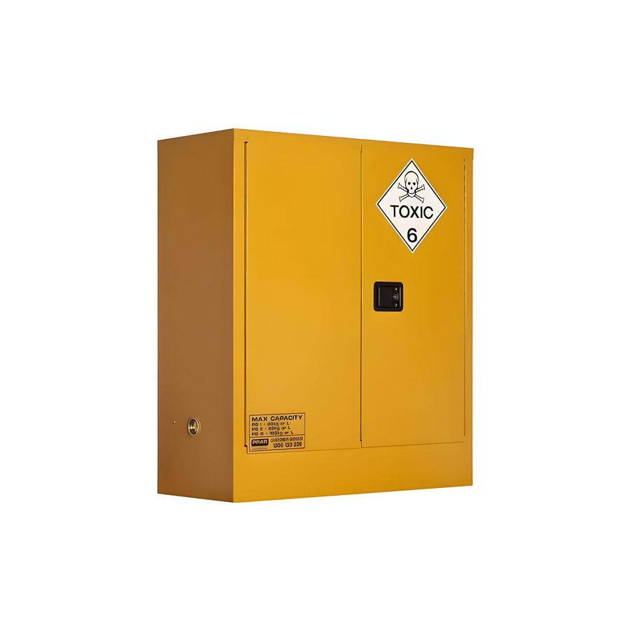 Toxic Storage Cabinet 160L 2 Door, 2 Shelf 483 kg