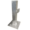 Metal Edge Pannel Post With Side Locks 1m x 50mm x 50mm