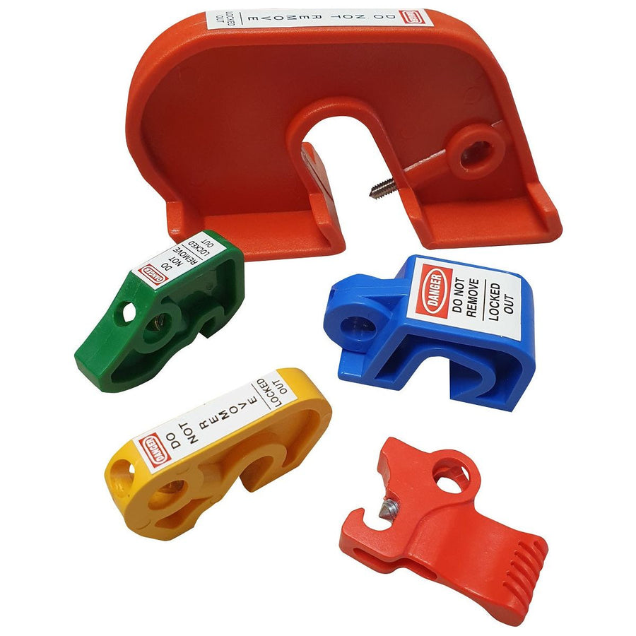 Combo Miniature Circuit Breaker Lockout (Set of 5) 1.05 kg