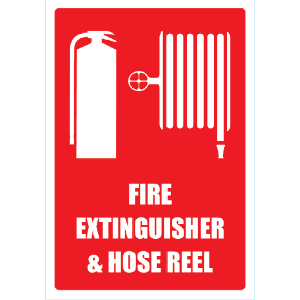 Fire Extinguisher Hose & Reel Sign | Large 3.5 kg