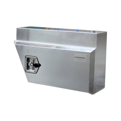 Aluminium Under Tray Toolbox 28 kg position Left of Wheel TBA0130