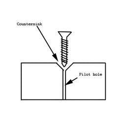 Countersunk Screwbolt - Galvanised - 8x75mm