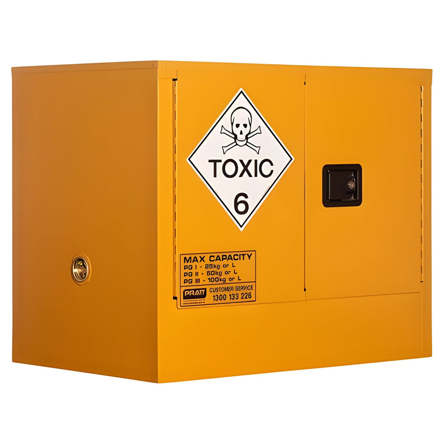 Toxic Storage Cabinet 100L 2 Door, 1 Shelf 350 kg