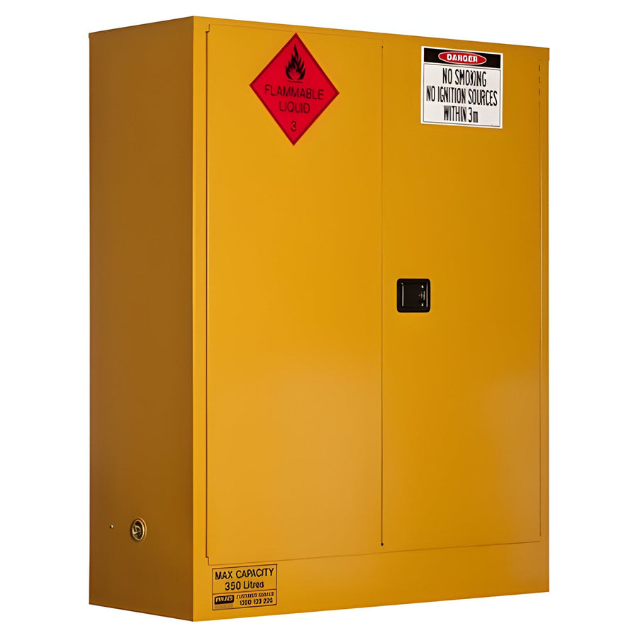 Flammable Storage Cabinet 350L 2 Door, 3 Shelf 686 kg