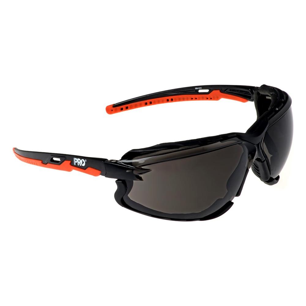 Safety Glasses - Ambush Foam - Clear or Smoke Lens 0.35 kg Color Smoke 9072