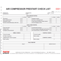 Air Compressor Prestart Checklist Books