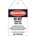 Product Contains Asbestos Tags (packs of 100)