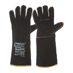 Pyromate Black Jack - Black & Gold Glove Large 7 kg