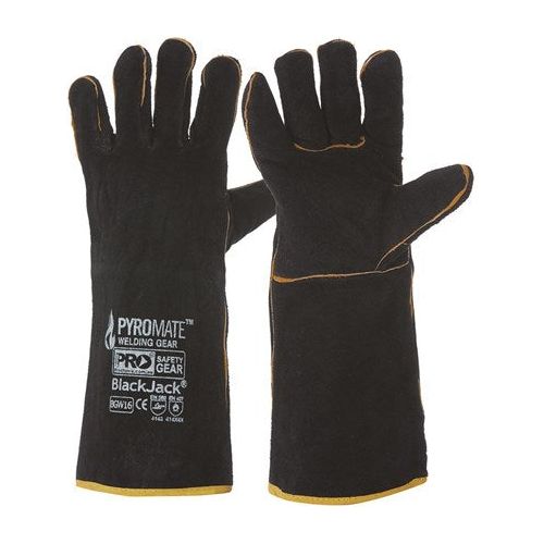 Pyromate Black Jack - Black & Gold Glove Large 7 kg