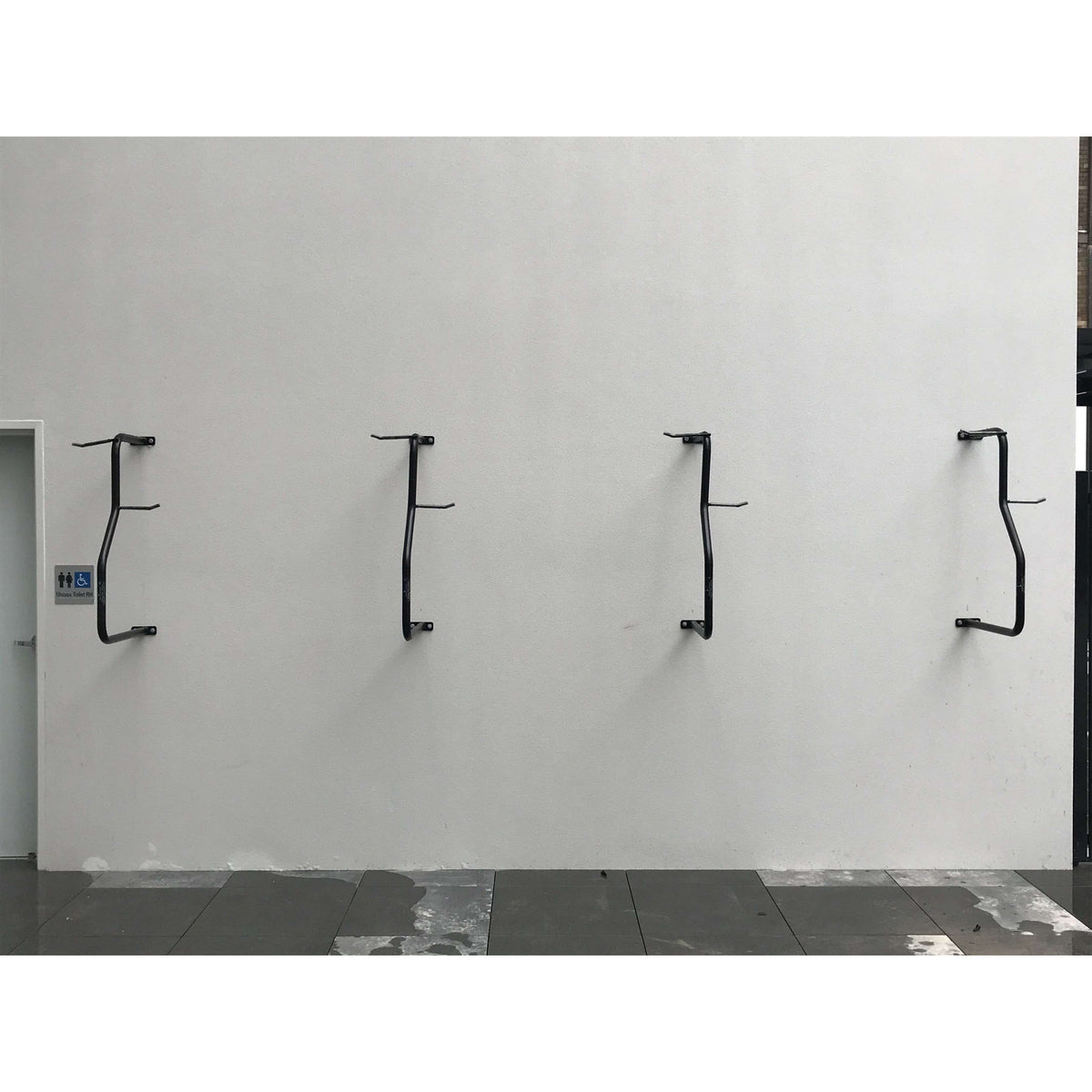 Wall Mounted Bike Rack - Double