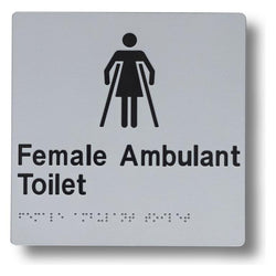 Female Ambulent Toilet 3.5 kg size Female 180 mm x 180mm BS-FT-A